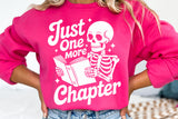 Just One More Chapter | Book SVG Cut File