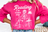 Reading Is My Favorite Sport | Book SVG Cut File