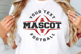 Football Template 0083 | SVG Cut File