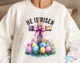 He is Risen | Easter PNG FIle