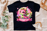 Birthday Girl Dragon | PNG Print File