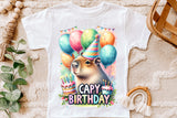 Capybara Birthday | PNG Print File