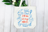Ill Be In My Office | Funny Baking SVG Cut File