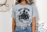 Anti-social Dog Mom | PNG Sublimation File