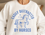 Easily Distracted By Horses | Funny SVG Cut File