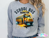 School Bus Monitor | Occupation PNG Cut File