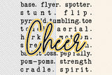 Cheer Word Art | Cut File