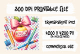 Best Teacher | PNG Sublimation File