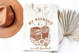 My Weekend is All Booked | Book SVG Cut File