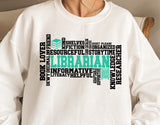 Librarian Word Art | SVG Cut File