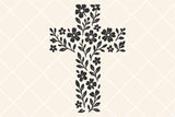 Floral Cross | Christian SVG Cut File