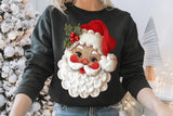 Faux Yarn Santa | Christmas Sublimation PNG