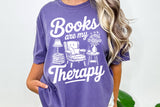 Books Are My Therapy | Book SVG Cut File