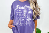 Reading Is My Favorite Sport | Book SVG Cut File