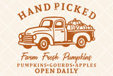 Farm Fresh Pumpkins | Fall SVG Cut File