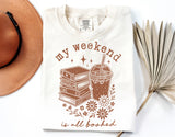 My Weekend is All Booked | Book SVG Cut File
