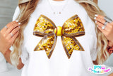 Sequin Softball Bow | PNG File