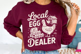 Local Egg Dealer | Chicken SVG Cut File