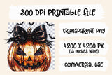 Sequin Pumpkin | Halloween Sublimation PNG