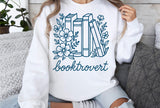 Booktrovert | Book SVG Cut File