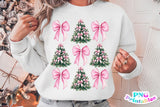 Coquette Christmas | Sublimation PNG