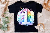 First Birthday Unicorn | PNG Print File