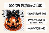 Sequin Pumpkin | Halloween Sublimation PNG