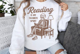 Reading Is My Favorite Sport | Book SVG Cut File