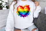 Rainbow Heart | LGBTQ Pride PNG File