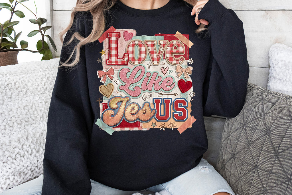Love Like Jesus | PNG Sublimation File