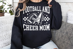 Football and Cheer Mom | SVG Cut File