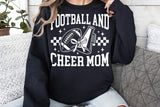 Football and Cheer Mom | SVG Cut File