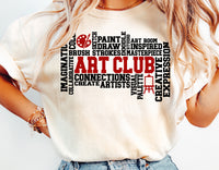 Art Club Word Art | SVG Cut File