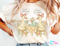 Want Some Tea | Funny SVG Cut File