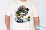 American Bass Fish | Fishing PNG Print File
