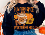 Pumpkin Spice And Everything Nice | Fall Sublimation PNG