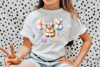 Capybara Birthday | PNG Print File
