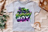 Truck Birthday Boy | PNG Print File