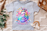 Birthday Girl Second Birthday Unicorn | PNG Print File