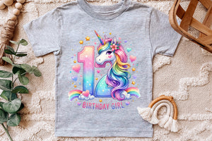 Birthday Girl Twelfth Birthday Unicorn | PNG Print File