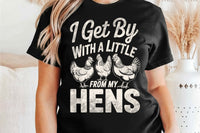 Little Help From My Hens Out | Chicken SVG Cut File