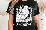 F-caw-f | Funny SVG Cut File