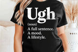 Ugh | Funny SVG Cut File