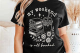 My Weekend is All Booked | Book SVG Cut File