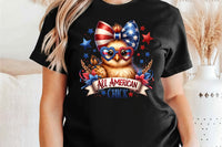 All American Chick | Fourth of July | PNG Sublimation File