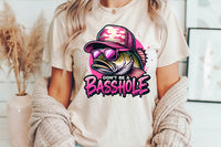 Don't Be A Basshole | Funny PNG File