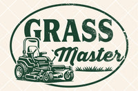 Grass Master | Funny SVG Cut File