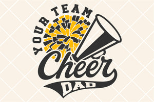 Cheerleader Dad Template | SVG Cut File