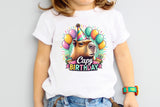 Capybara Birthday | PNG Print File