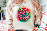 Merry and Bright | Sublimation PNG